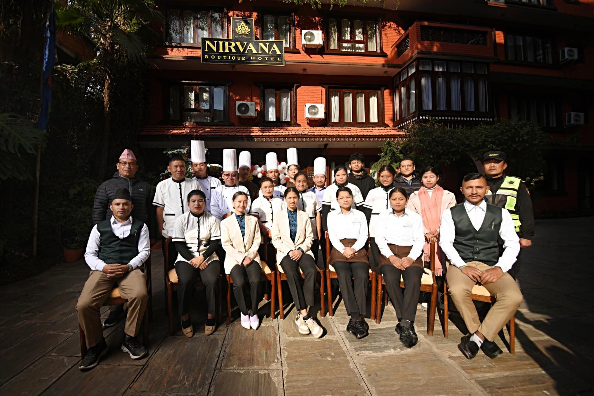Nirvana Boutique Hotel Kathmandu Exterior photo